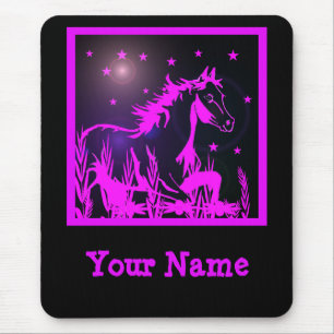 Mousepad O pequeno pônei doce, rosa