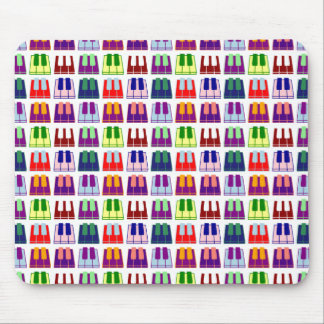 Mousepad O piano de jogador do teclado fecha o tapete do