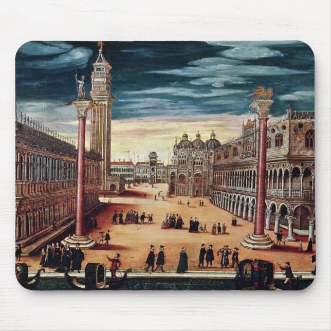 Mousepad O Piazzetta di San Marco, Veneza (Frente)