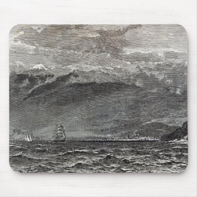Mousepad O pico de Teneriffe, Sante Cruz (Frente)
