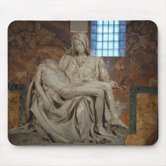 Mousepad O Pieta de Michelangelo em… (Frente)