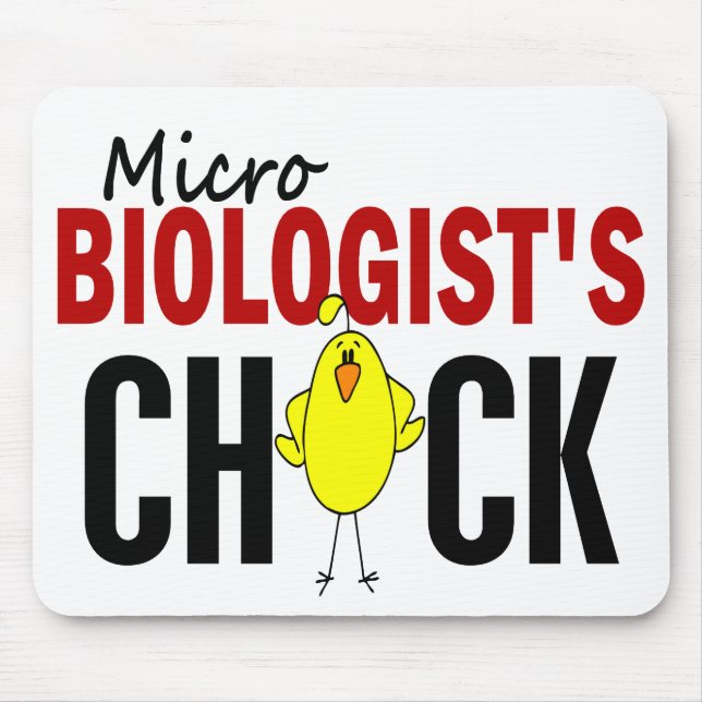 MOUSEPAD O PINTINHO DO MICROBIOLOGISTA (Frente)