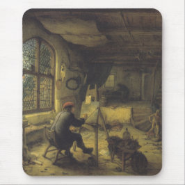 Mousepad O Pintor em seu Workshop (Estúdio de Artistas)