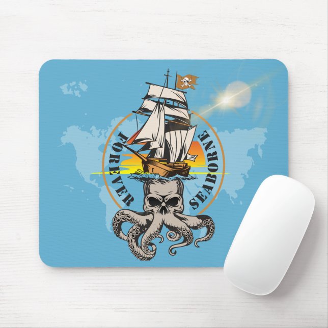 Mousepad O Pirato de Seaborne | (Com mouse)