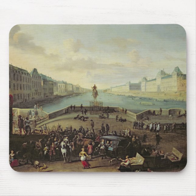 Mousepad O Pont Neuf, Paris, 1665-69 (Frente)