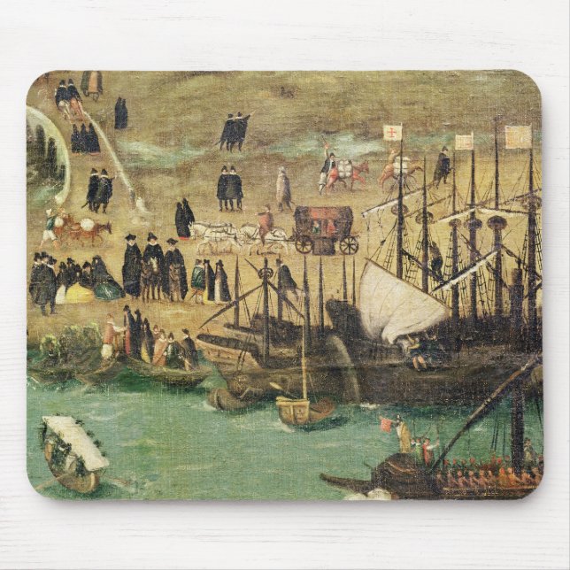 Mousepad O porto de Sevilha, c.1590 (Frente)