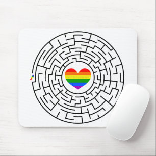 Mousepad O prêmio de SlipperyJoe, labyri quebra-cabeça laby
