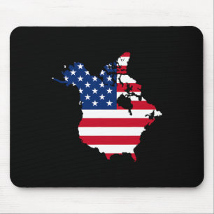 Mousepad O Presidente Engraçado Trump Dizendo "O Canadá Map