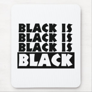 Mousepad O preto é preto