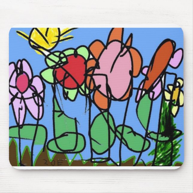 Mousepad o primavera de Zoe (Frente)