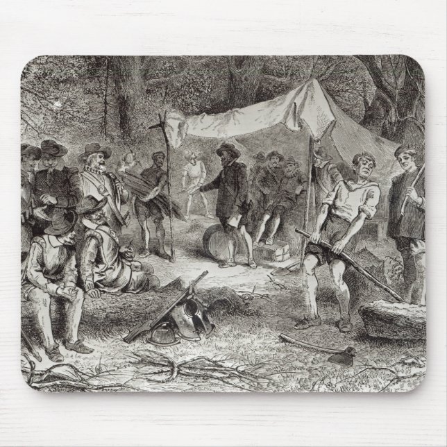 Mousepad O primeiro dia em Jamestown (Frente)