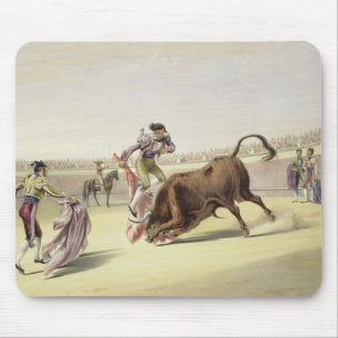 Mousepad O pulo ou o Salta Tras Cuernos, 1865 (litho da cor