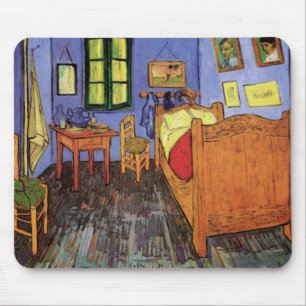 Mousepad O Quarto de Vincent em Arles por Vincent van Gogh
