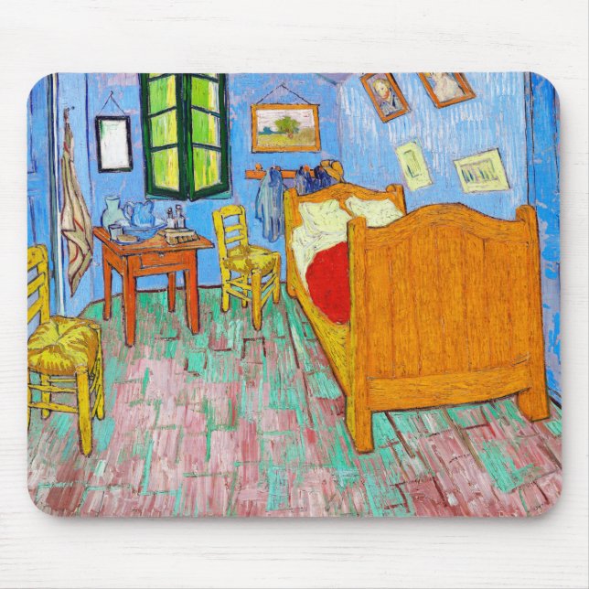 Mousepad O Quarto, Van Gogh (Frente)