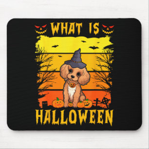 Mousepad O que é cachorrinho de Halloween