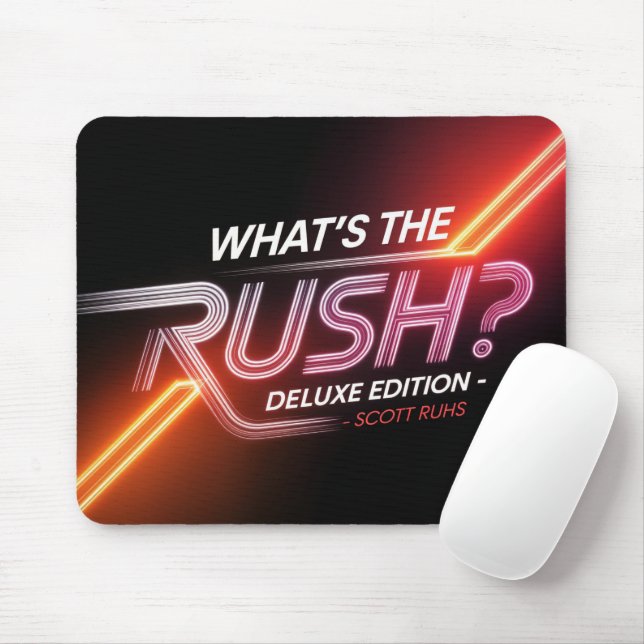 Mousepad O que é o Rush? Arte de Cobrir da Edição Deluxe (Com mouse)