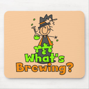 Mousepad O que está fabricando cerveja t-shirt e presentes