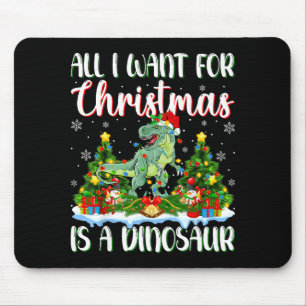 Mousepad O Que Eu Quero No Natal É Uma Luz De Árvore De Nat