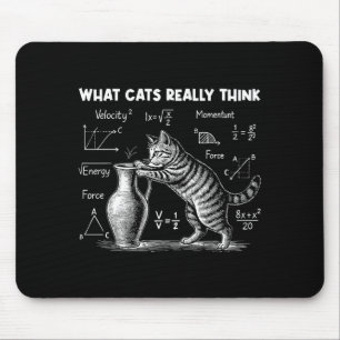 Mousepad O que os gatos realmente acham engraçado Física de