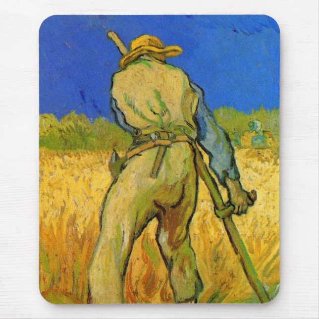 Mousepad O Receptor (após Millet), de Vincent van Gogh (Frente)