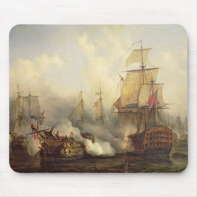 Mousepad O Redoutable em Trafalgar, o 21 de outubro de 1805 (Frente)