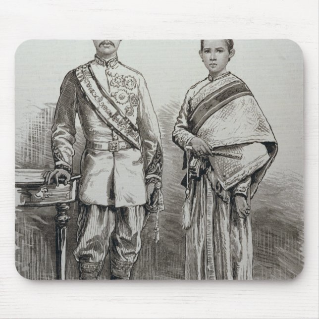 Mousepad O rei e a rainha de Sião (Frente)