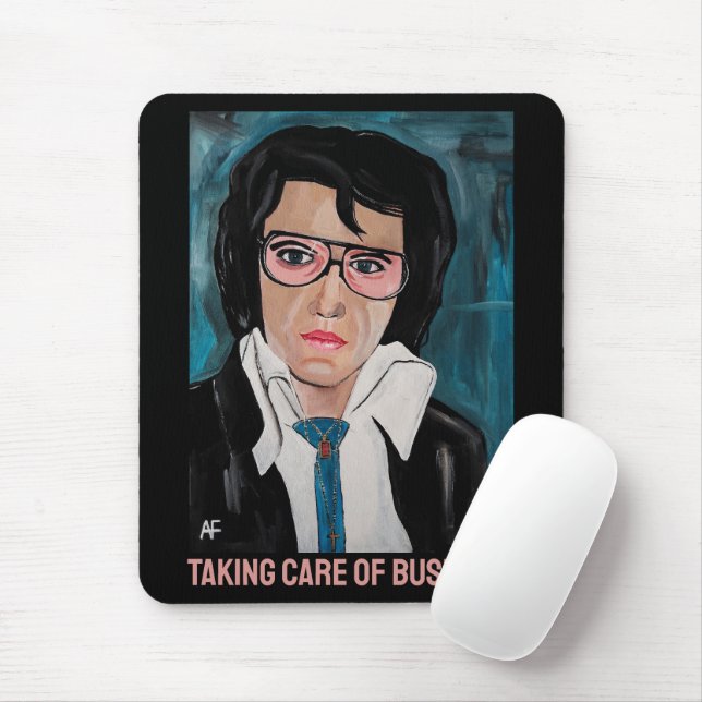 Mousepad O Rei Pintura por Alfred Fox (Com mouse)