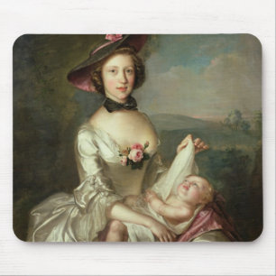 Mousepad O retrato de uma senhora, disse ser Elizabeth,