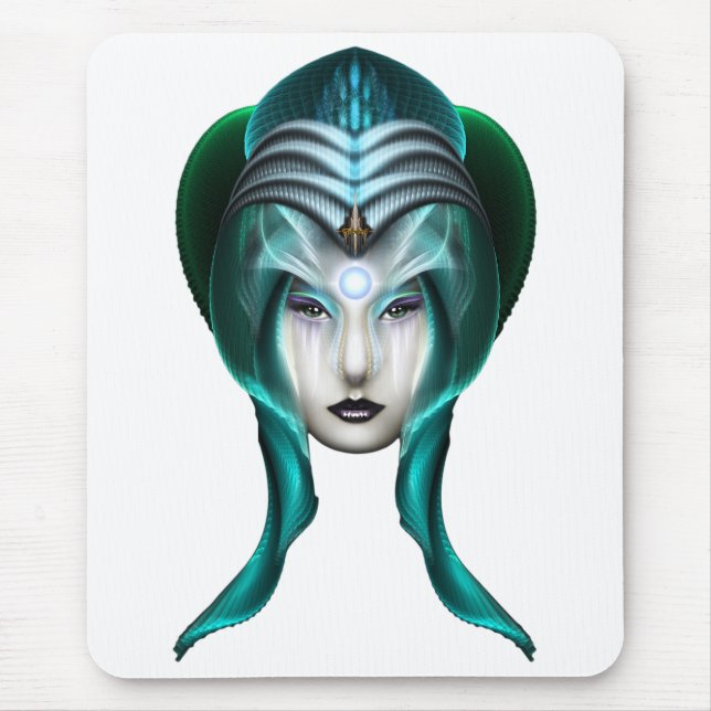 Mousepad O Retrato Do Cyiria ISO Black (Frente)