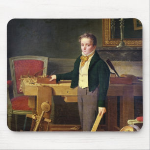 Mousepad O retrato presumiu ser Alfred de La Chaussee