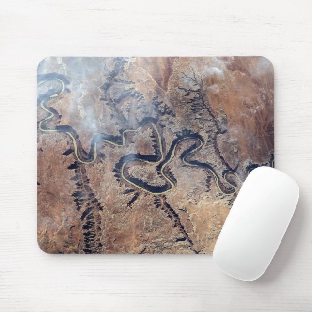 Mousepad O Rio Verde E Seus Canyons Tributários Em Utah (Com mouse)