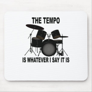 Mousepad o ritmo é o que quer que eu digo o t-shirt M.png