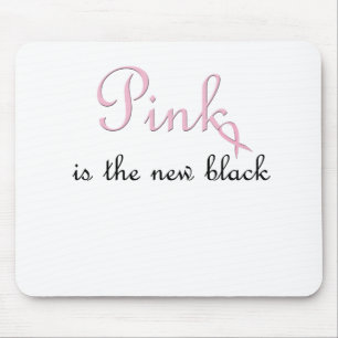 Mousepad o rosa é o preto novo