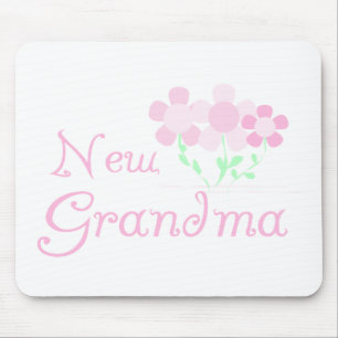 Mousepad O rosa floresce a avó nova