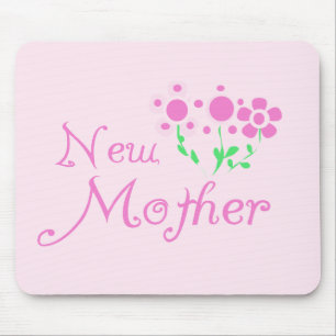 Mousepad O rosa novo da mãe floresce t-shirt e presentes