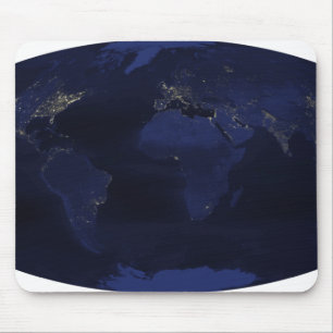 Mousepad O ½ s do ¿ Â de EarthÃ¯Â humano-gerou luzes 