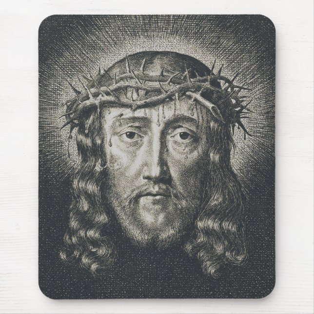 Mousepad O Santo Rosto coroado de espinhos (Frente)