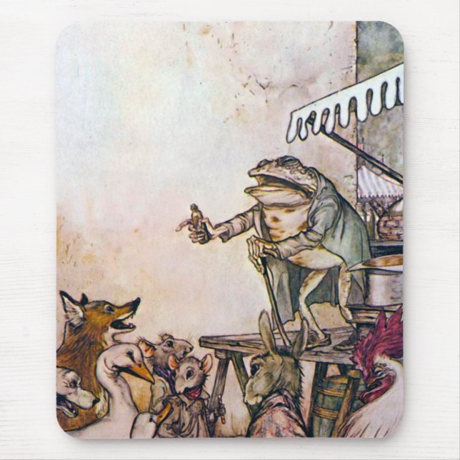 Mousepad O Sapo Quack (Frente)