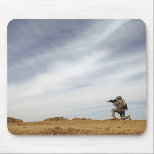Mousepad O sargento fornece a segurança