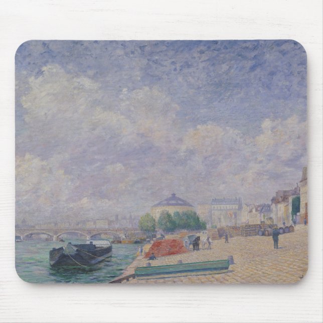Mousepad O Seine em Bercy, 1885 (Frente)