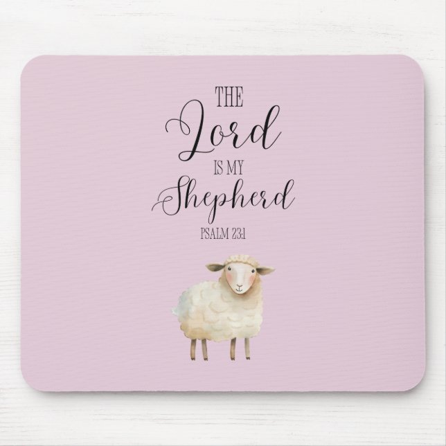 Mousepad O Senhor Caprichoso é Meu Pastor Salmo 23:1 (Frente)