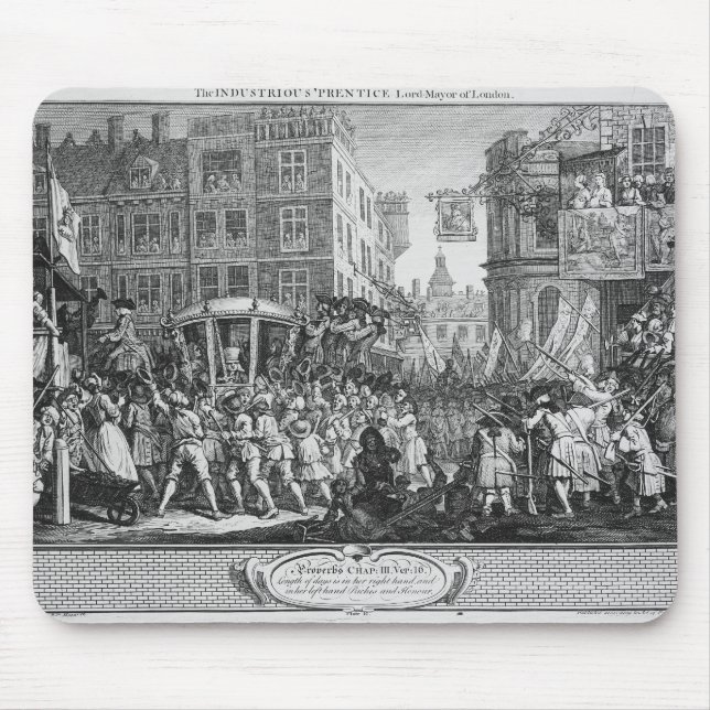 Mousepad 'O senhor Industrious Mayor do Prentice de Londres (Frente)