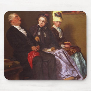 Mousepad O sermão de inspiração (óleo em canvas)