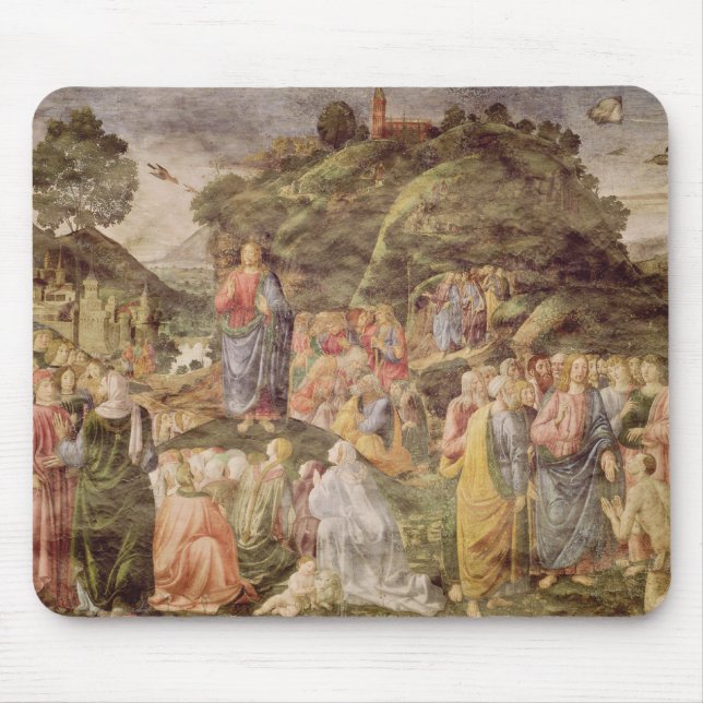 Mousepad O sermão na montagem, do Sistine (Frente)