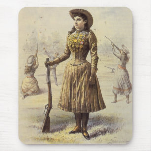 Mousepad O Show do Oeste Selvagem de Buffalo Bill com Annie
