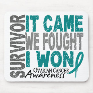 Mousepad O sobrevivente que do câncer de ovário veio nós