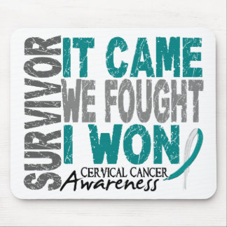 Mousepad O sobrevivente que do cancro do colo do útero veio