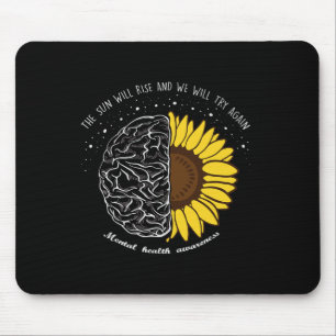 Mousepad O Sol Irá Subir E Tentaremos De Novo A Saúde Menta