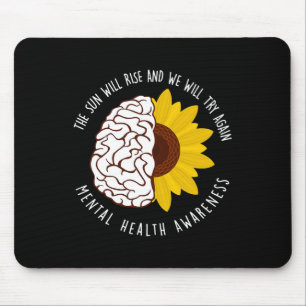 Mousepad O Sol Irá Subir E Tentaremos De Novo A Saúde Menta