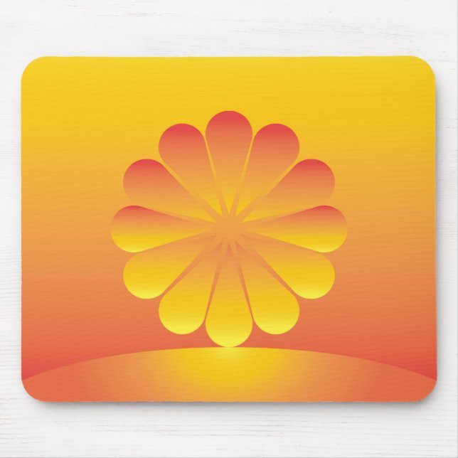 Mousepad o sol nasce (Frente)